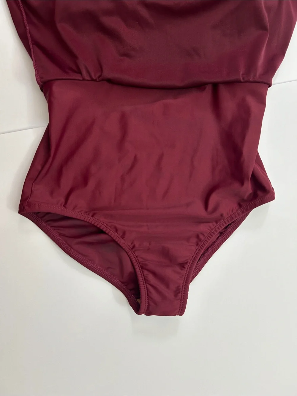 Revolution Dance Costume Burgundy Velvet Dress AS IT UNFOLDS sz  MA